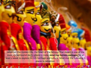 5 Popular Tourist Destinations in Jaisalmer