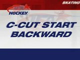 USA Hockey Skills and Drills - C-Cut Start Backward