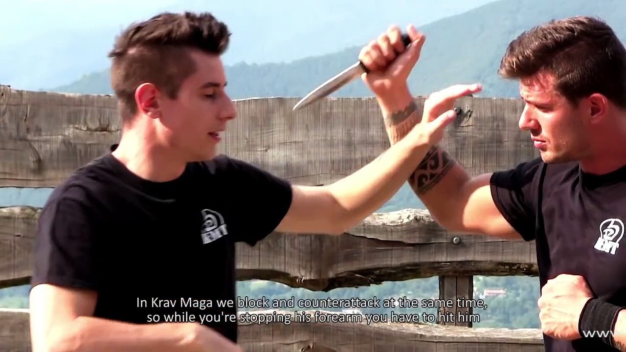 KRAV MAGA TRAINING • How to survive a Knife attack (part 1 of 4)