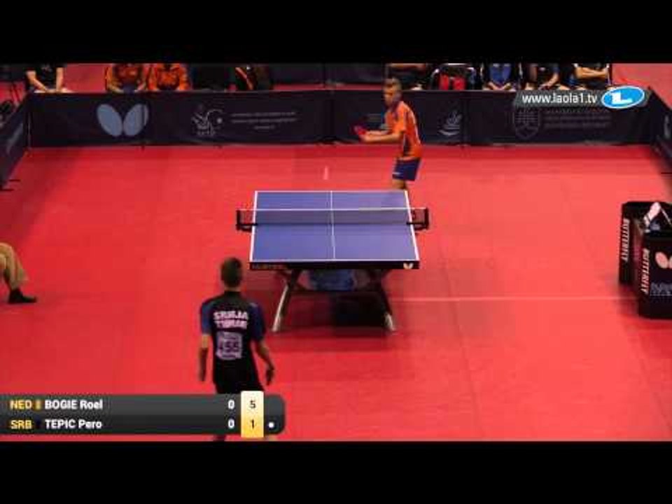 amazing rally at the ETTU European Youth Championships 2015