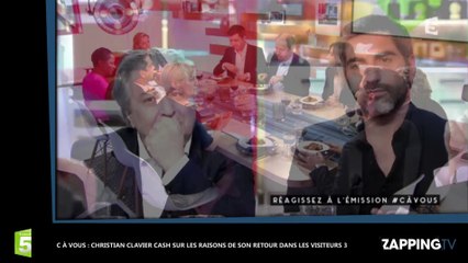 C à vous : Christian Clavier cash sur les raisons de son retour dans Les Visiteurs 3 (vidéo)
