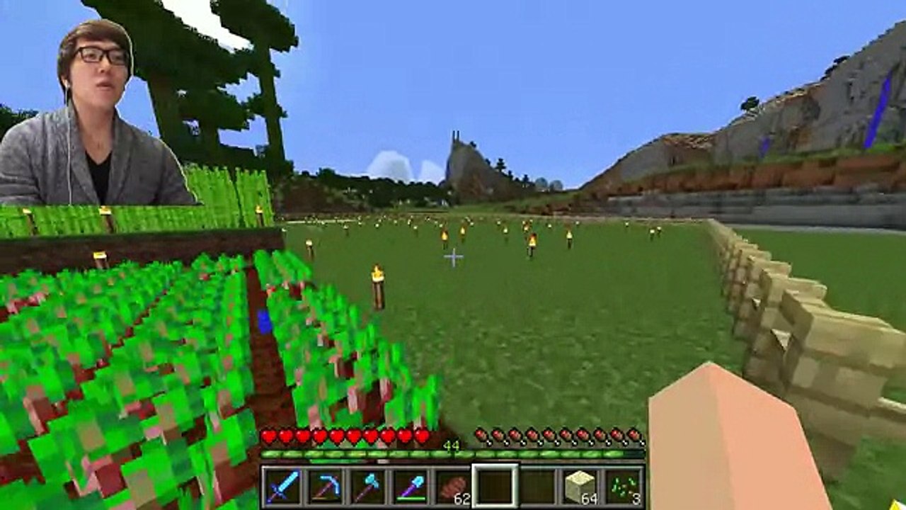 【マインクラフト】コーラスフルーツ栽培はじめました。巨大コーラスプラントも！【ヒカキンのマイク...