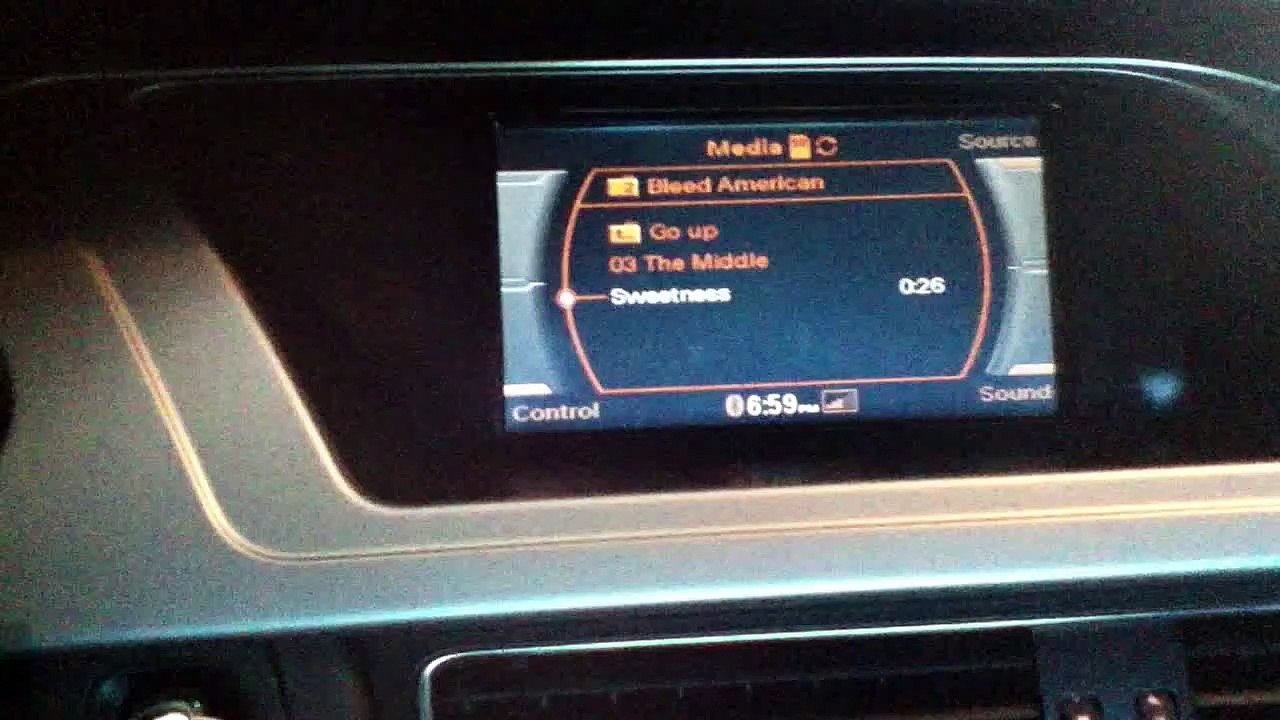 Audi A4 B8 Gps Touchscreen , Video Interface