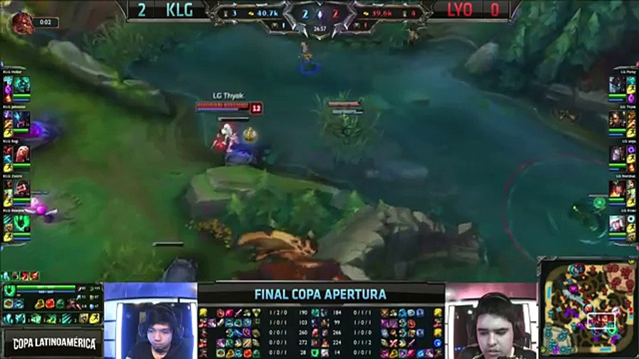 Final Copa Apertura - Lyon Gaming vs Kaos Latin Gamers 48