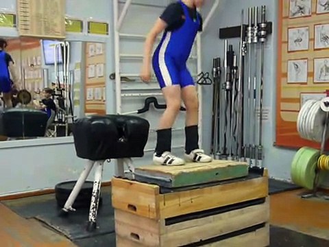 Тяжёлая атлетика Маклаков Тимур, 12 лет, св 39 Прыжки