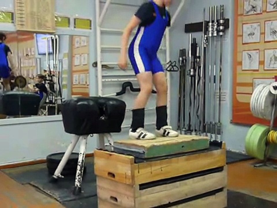 Тяжёлая атлетика Маклаков Тимур, 12 лет, св 39 Прыжки