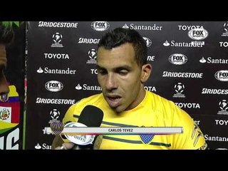 Tevez: "Tenemos que seguir mejorando"