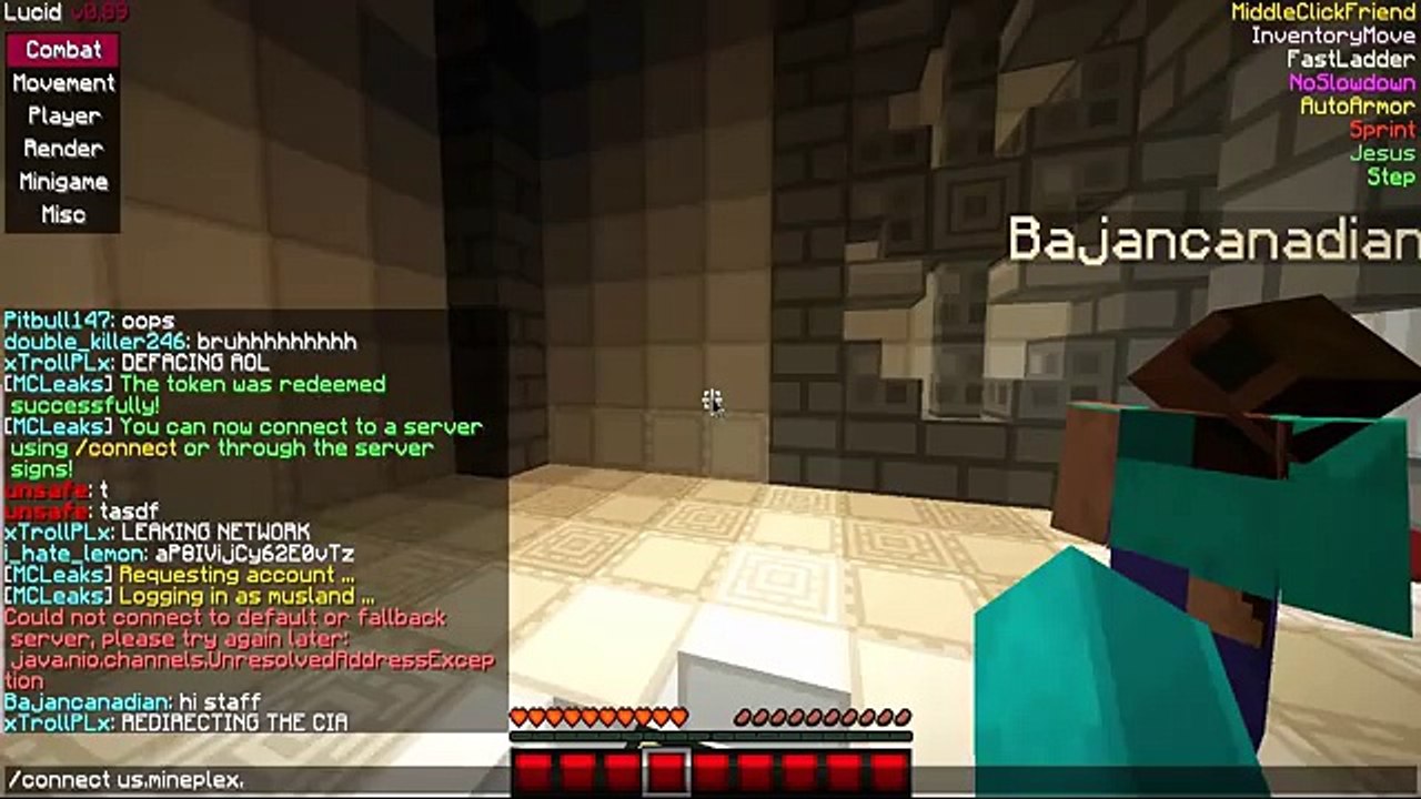[ALTS] How To Hack On Servers WITHOUT BAN ! 1.8 - 1.9