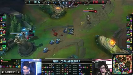 Final Copa Apertura - Lyon Gaming vs Kaos Latin Gamers 86