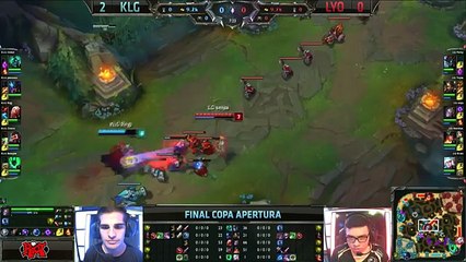 Final Copa Apertura - Lyon Gaming vs Kaos Latin Gamers 87