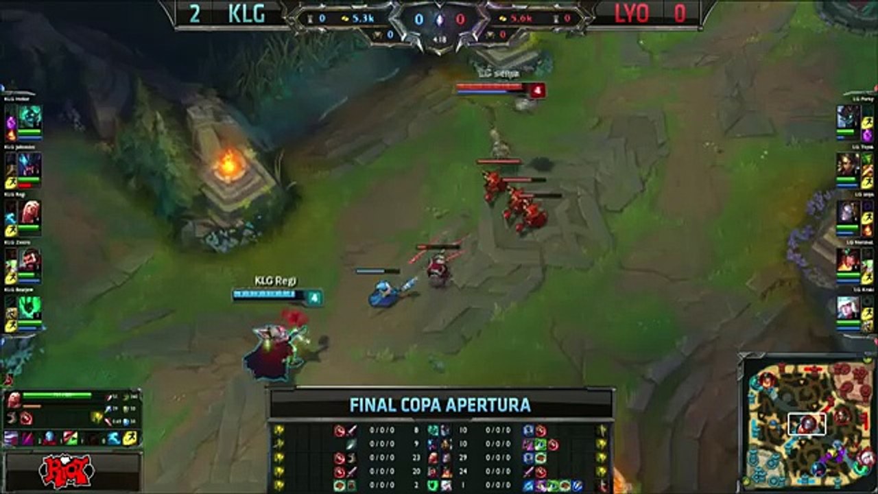 Final Copa Apertura - Lyon Gaming vs Kaos Latin Gamers 93