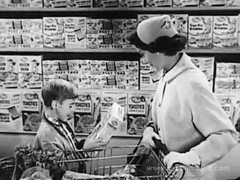 1950s POST CEREALS COMMERCIAL - MAGIC SLATE PREMIUM