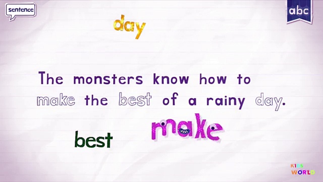 Endless Reader English Words Education for Kindergarten 208