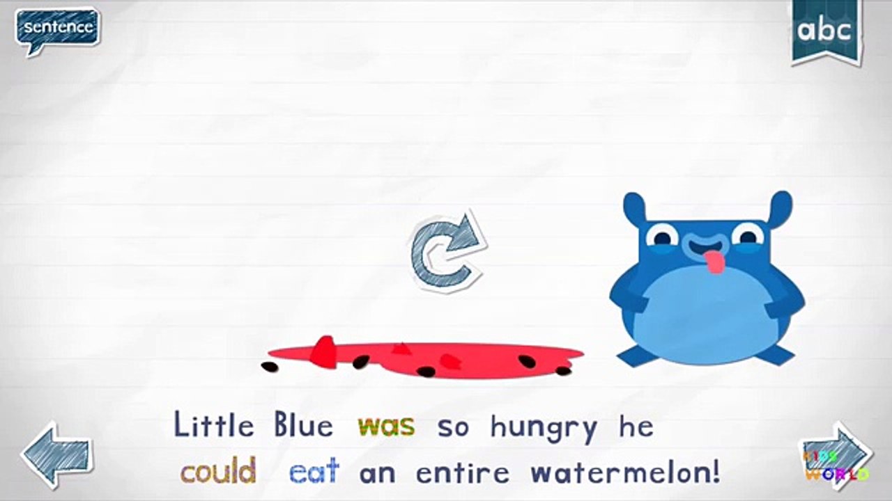 Endless Reader English Words Education for Kindergarten 209