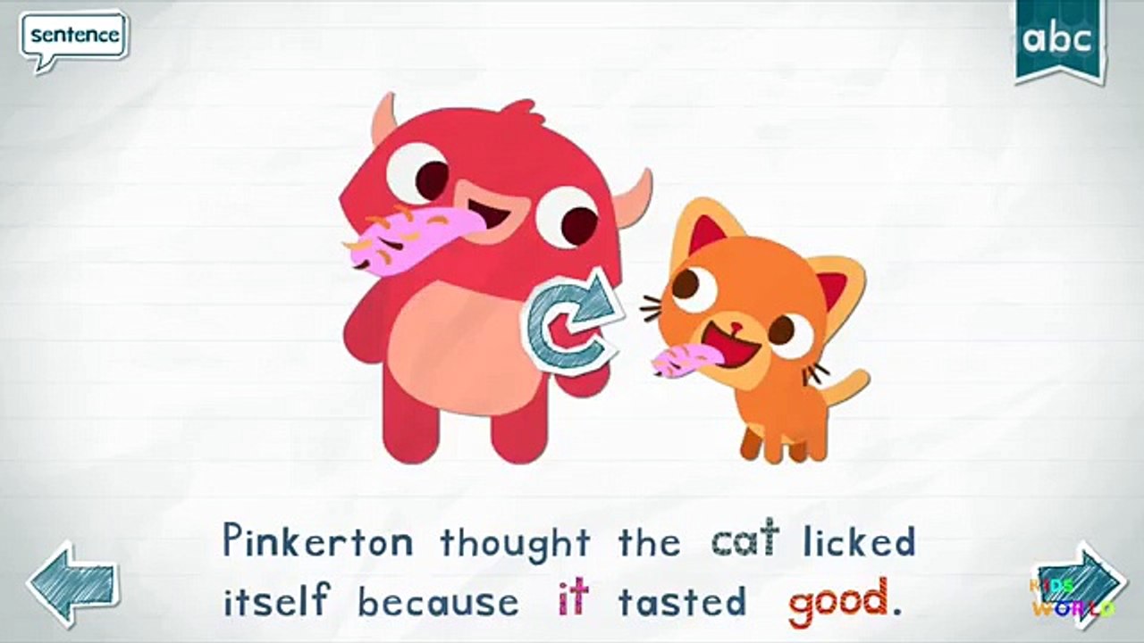 Endless Reader English Words Education for Kindergarten 216