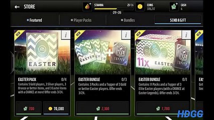 EASTER PACK OPENING Madden Mobile 16