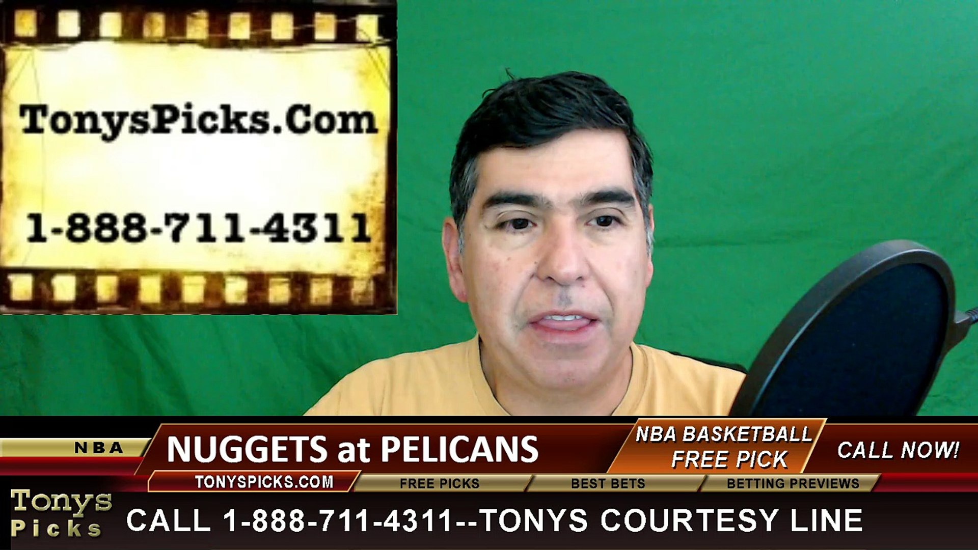 ⁣New Orleans Pelicans vs. Denver Nuggets Free Pick Prediction NBA Pro Basketball Odds Preview 3-31-20