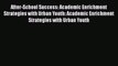 [PDF] After-School Success: Academic Enrichment Strategies with Urban Youth: Academic Enrichment