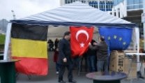 Brüksel'de Türk çadırı