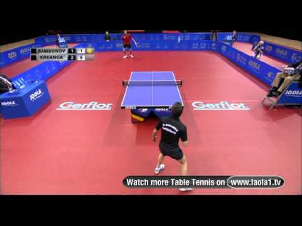 Highlights Table Tennis Europe TOP 12 Men Belgium 2011 video Dailymotion