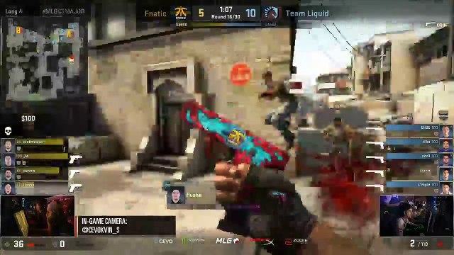 CSGO Fnatic vs Team Liquid MLG Columbus [Dust2] BO1 Part3