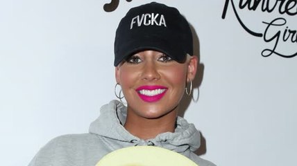 Amber Rose Shocking Red Carpet "Reveal"