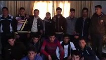 درعا الصنمين ((شعلة الثورة )) كتيبة شهداء الصنمين تأمين انشقاق مجموعة من العساكر عن جيش الأسد 3  3  2013