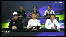 F1 2016 Bahrain GP - Drivers Press Conference