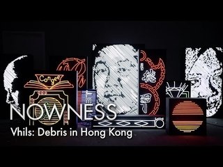 Vhils: Debris in Hong Kong