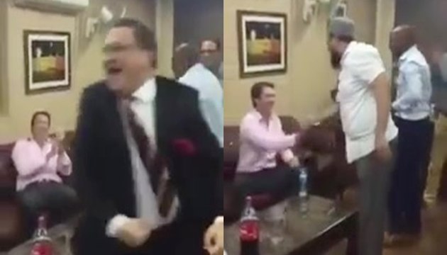 Check out the Celebration from PTV Sports Room on India's Defeat Against West Indies