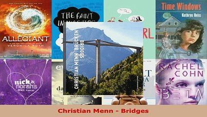 Download  Christian Menn  Bridges  EBook