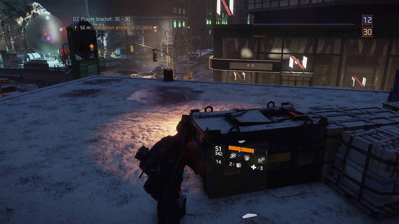 The Division -Dark Zone: Abandoned Gas Station (HS Fuels) Explored Gameplay, Chopper Extraction