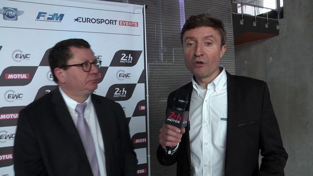 24 Heures Motos - Interview de Jacques Bolle, Président de la Fédération Française de Moto