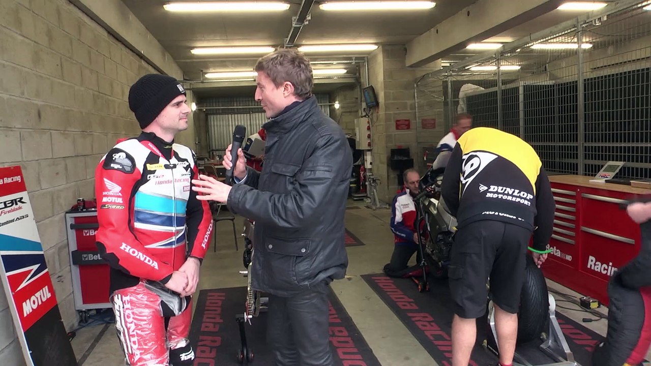 24 Heures Motos - Interview de Julien Da Costa, pilote du team Honda Racing