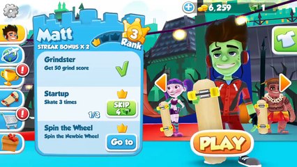 Skyline Skaters Android Gameplay