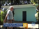 12-01-2016 - ESTAMOS DE OLHO: BANHEIRO PÚBLICO SEM MANUTENÇÃO - ZOOM TV JORNAL