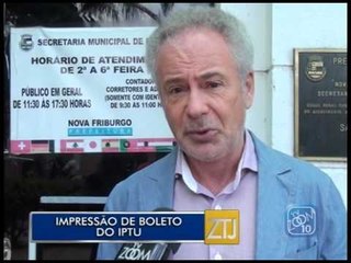 08-01-2016 - BOLETO DO IPTU - ZOOM TV JORNAL