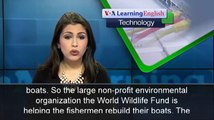 Filipino Fishermen Build New Boats with Fiberglass