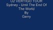 Until The End Of The World Vertigo Tour Sydney
