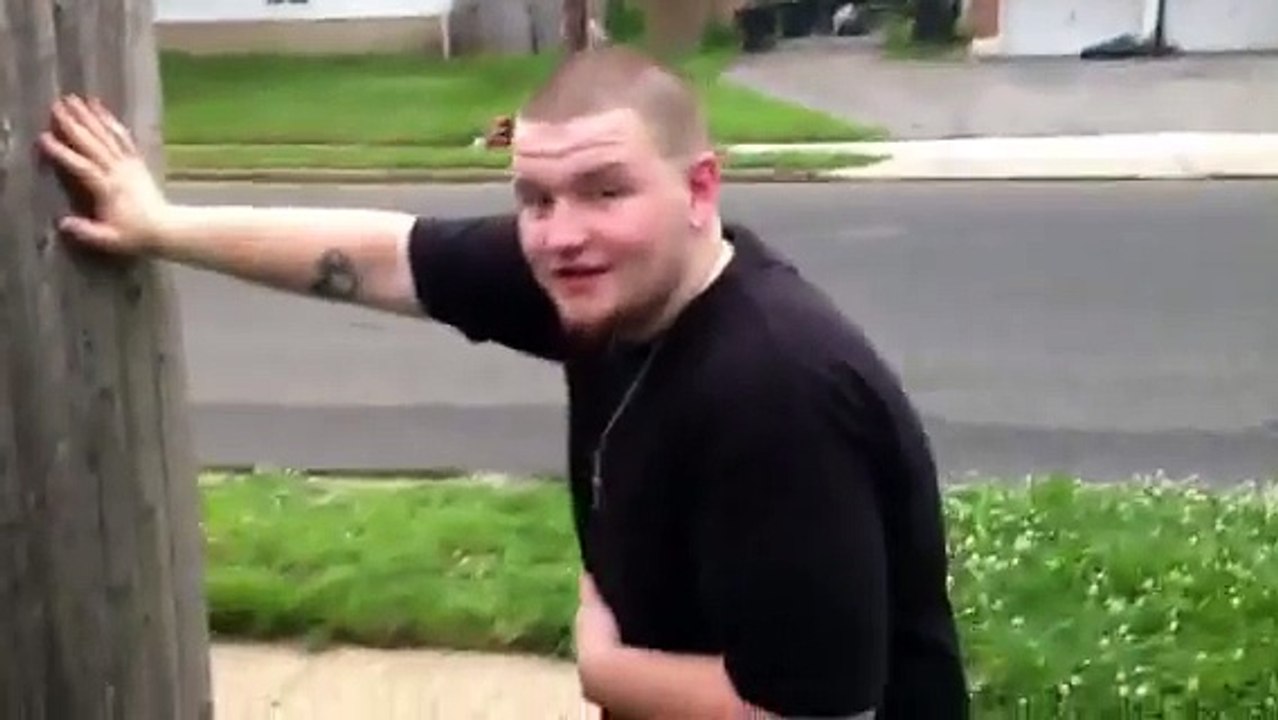 Ski mask husky white kid throws up two death