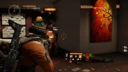 The Division - Hostage Rescue on Garment District: Secure The Area, Locate Key, Combat, Loot