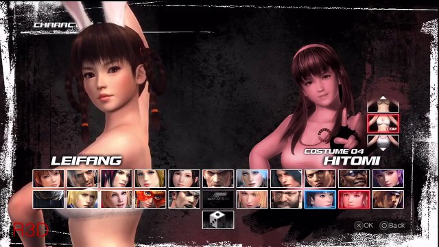 Dead or Alive 5 Versus Mode - Leifang Vs Hitomi {Bunny Swimsuits}