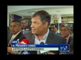 Correa defiende proyecto de reformas tributarias