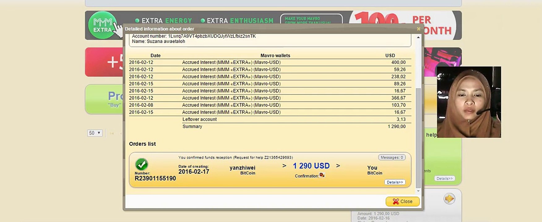 Testimonials 1290 USD