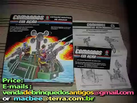 EXCLUSIVE GI Joe from Brazil - Comandos em Ação (Estrela, 1990) - Estação Náutica de Combate