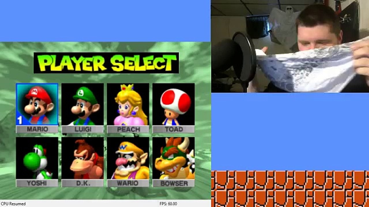 Mario Kart 64 50cc Blindfolded Full Run!