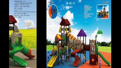 38, Outdoor playground design of tree house