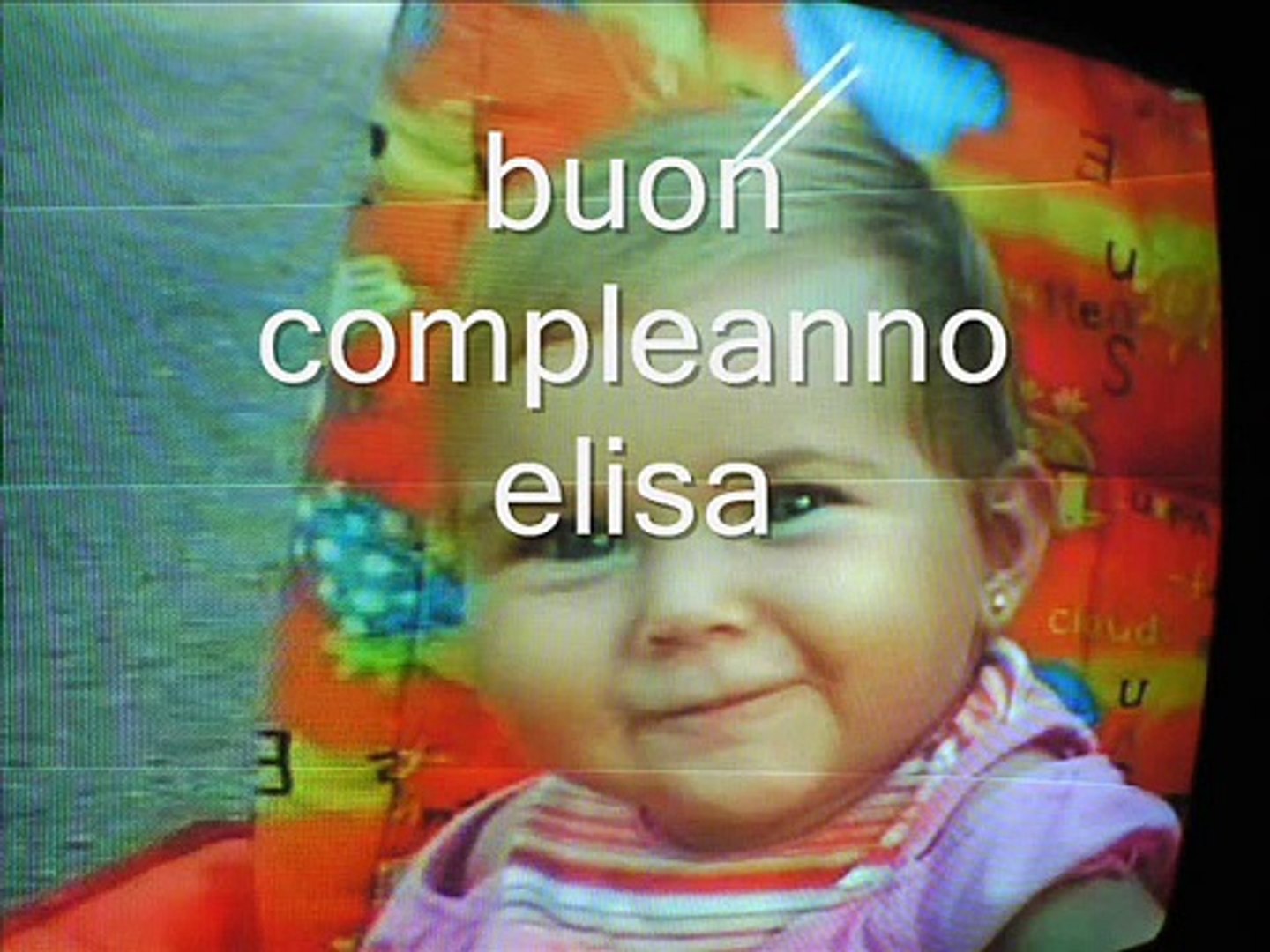 Buon Compleanno Elisa Da Parte Di Papa Video Dailymotion
