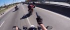 Motorcycle Only Police chases .cop with helmet cam Brazil Only. Instant Karma