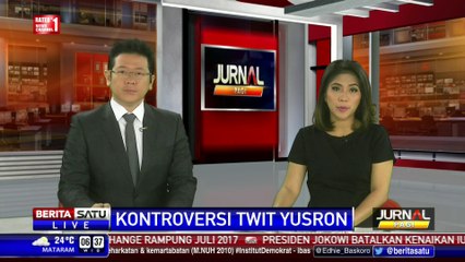 Twit Rasial Yusron Mencoreng Bhinneka Tunggal Ika